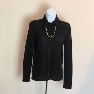 Prada cashmere cardigan.
